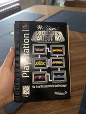 Williams Arcade's Greatest Hits - Long box (PlayStation 1, PS1, 1996) CIB TESTED