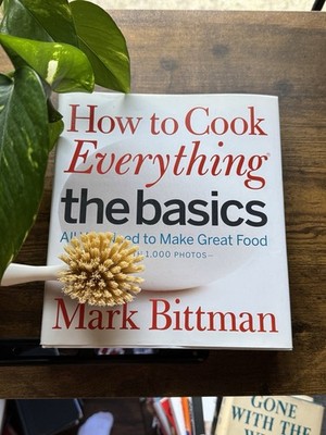 Mark Bittman How to Cook Everything: The Basics Hardcover Illustrated Cookbook  