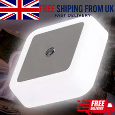Automatic LED Night Light Plug in Energy Saving Dusk Dawn Sensor Kids Light,