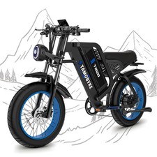 Tamobyke Peak 2000W 35mph 48V 25Ah 20" Fat Tire Electric Bike for Adults