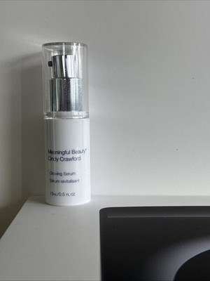 Meaningful Beauty Cindy Crawford Glowing Serum 0.5 oz / 15 ml NEW Factory Sealed