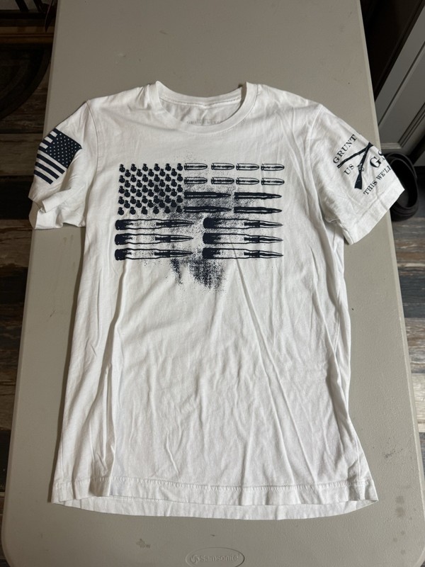 GRUNT STYLE T SHIRT FLAG OF AMMO