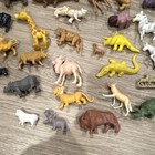 Plastic Animal Figurines Vintage Antique Mixed Lot Set - Farm & Wild Animals — photo 3