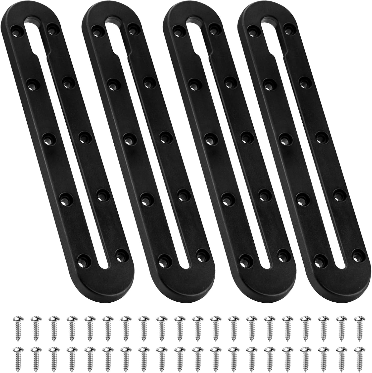 Track Mount Rails 9" Low Profile Gear Track 10 Hole Fishing 