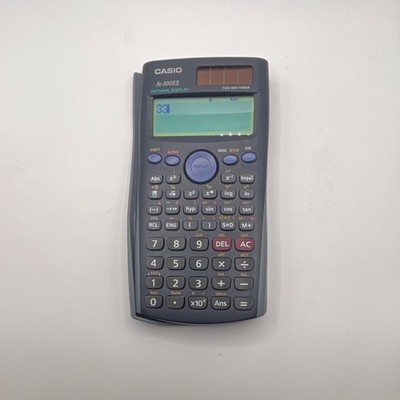 Casio fx-300ES Scientific Calculator LCD Display Replay Natural Solar Battery