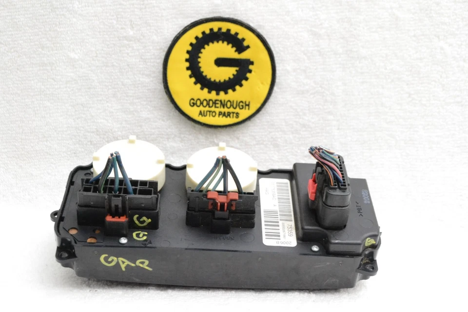 Dodge Caravan Chrysler Town & Country 2004-2007 calefacción aire acondicionado control de clima Foto 3 de 4