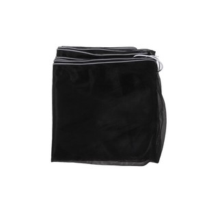 _Black Birdcage Nylon Mesh Net Adjustable Dustproof Catcher Guard Net