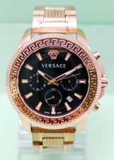 Fantastico Orologio da Polso Uomo Versace Indicatore Data Cronografo Analogico Quarzo