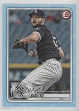 2020 Bowman Sky Blue 224/499 Lucas Giolito #59 16m2