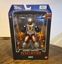 Mattel Masters of the Universe Revelation Roboto Action Figure w Sword 6 30Pts