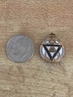 Antique Modern Maccabees Roehm Detroit Enamel Lapel Pin — photo 1