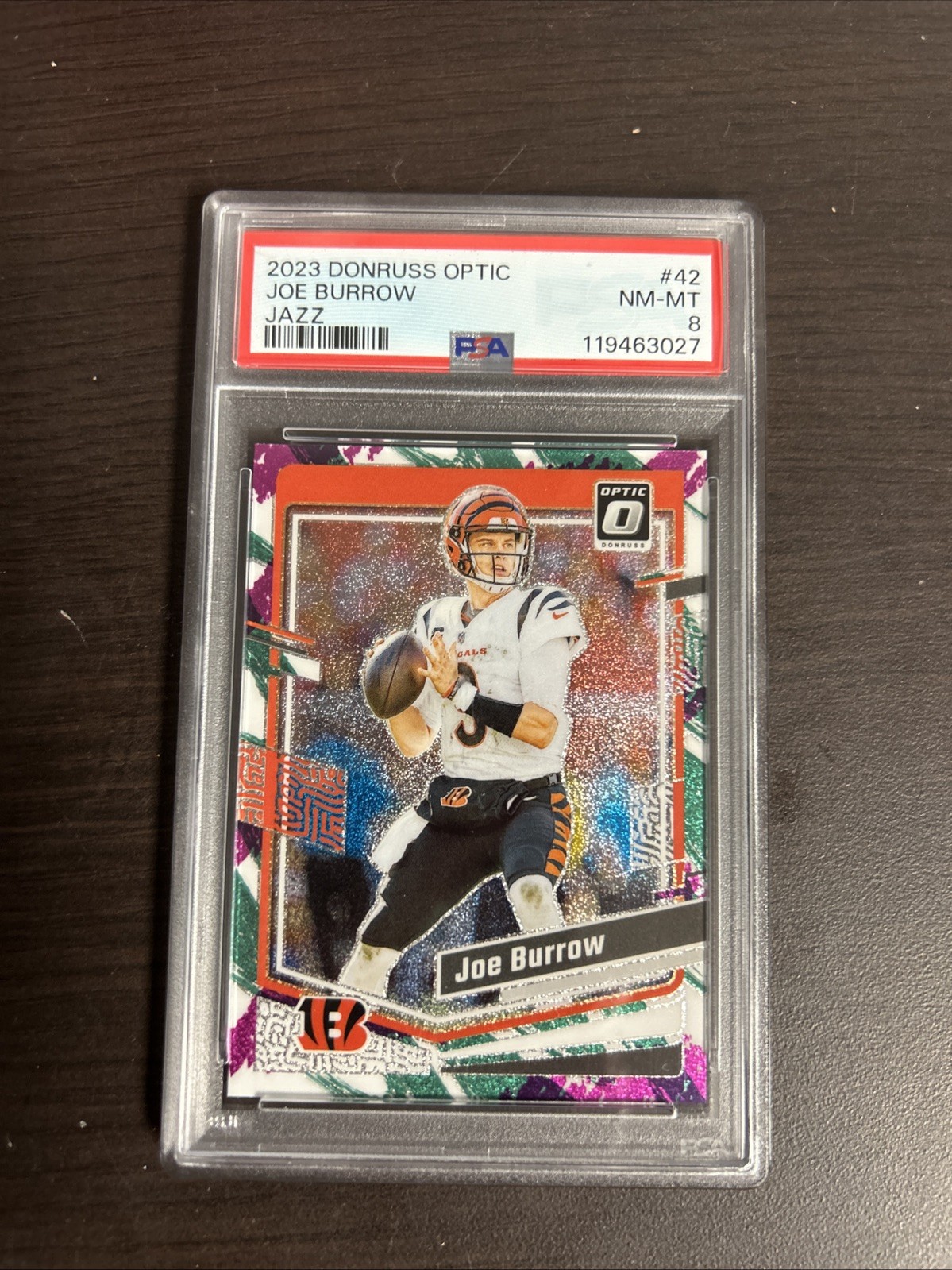 2023 Panini Donruss Optic - Joe Burrow #42 Jazz Prizm
