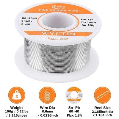 60-40 Tin Lead Solder for Electronics 0.6mm