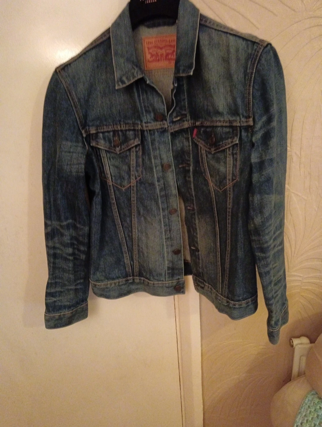 Levis Strauss Blue Denim Jacket Size L