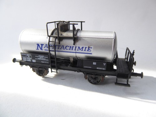 SNCF Kesselwagen gealtert - Naphtachinie  - Fleischmann H0 1:87  Ersatz-VP #1448 | Zustand: Gebraucht