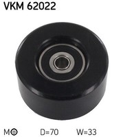 Skf Vkm 62022 Spannrolle, V-Rippenriemen FüR Nissan