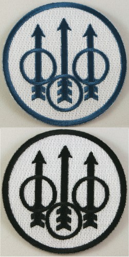 Beretta Firearms embroidered iron on patch, military, law enforcement guns - 第 1/3 張圖片