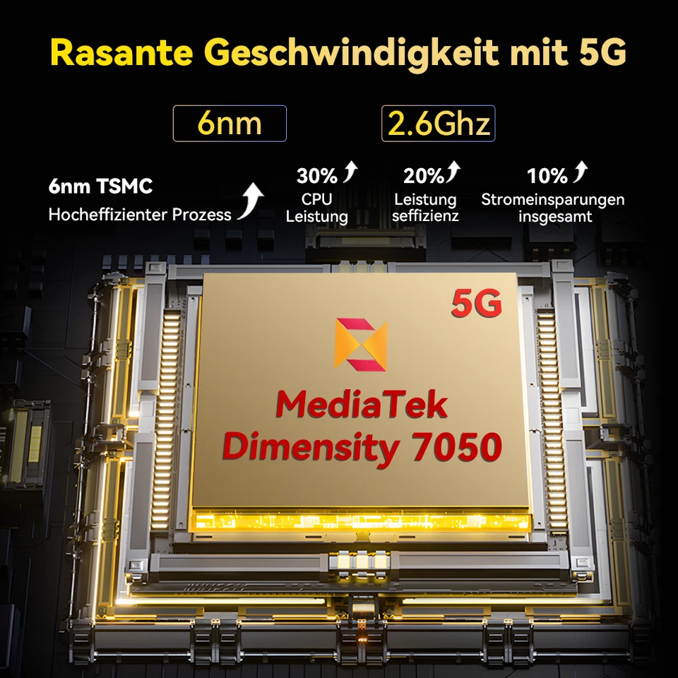 CUBOT KingKong X 32GB+256GB Rugged Smartphone 5G Handy Android 14 10200mAh NFC - Bild 3 von 4