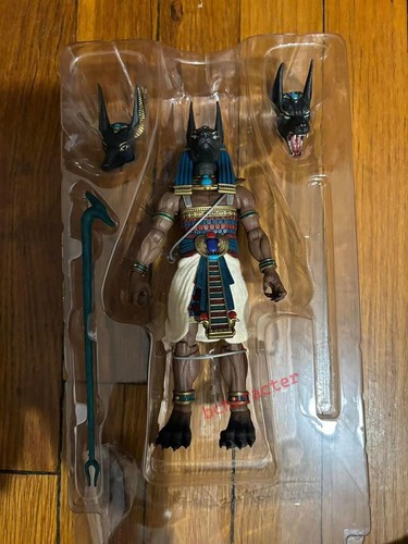 Cuatro Caballeros Los Dioses Egipcios Antiguos: Anubis 1/12 Figura de Acción Modelo Juguetes - Imagen 2 de 10