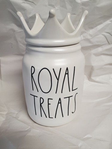 New Rae Dunn by Magenta L/L ROYAL TREATS Baby Canister HTF Rare - Picture 1 of 4