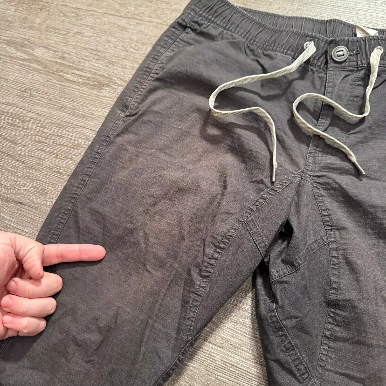 vuori performance ripstop zip pocket drawstring pants