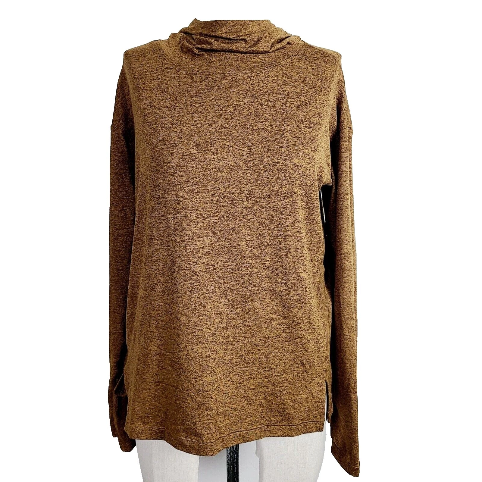 Athleta Poliéster Marrón Activewear Tops para mujer