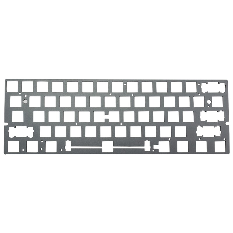 Mechanical Keyboard DIY CNC 60% Plate Anode Aluminum Drawing Concurrence