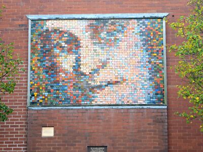 Foto Street Art 6x4 Dr Samuel Johnson Wandbild um 2017