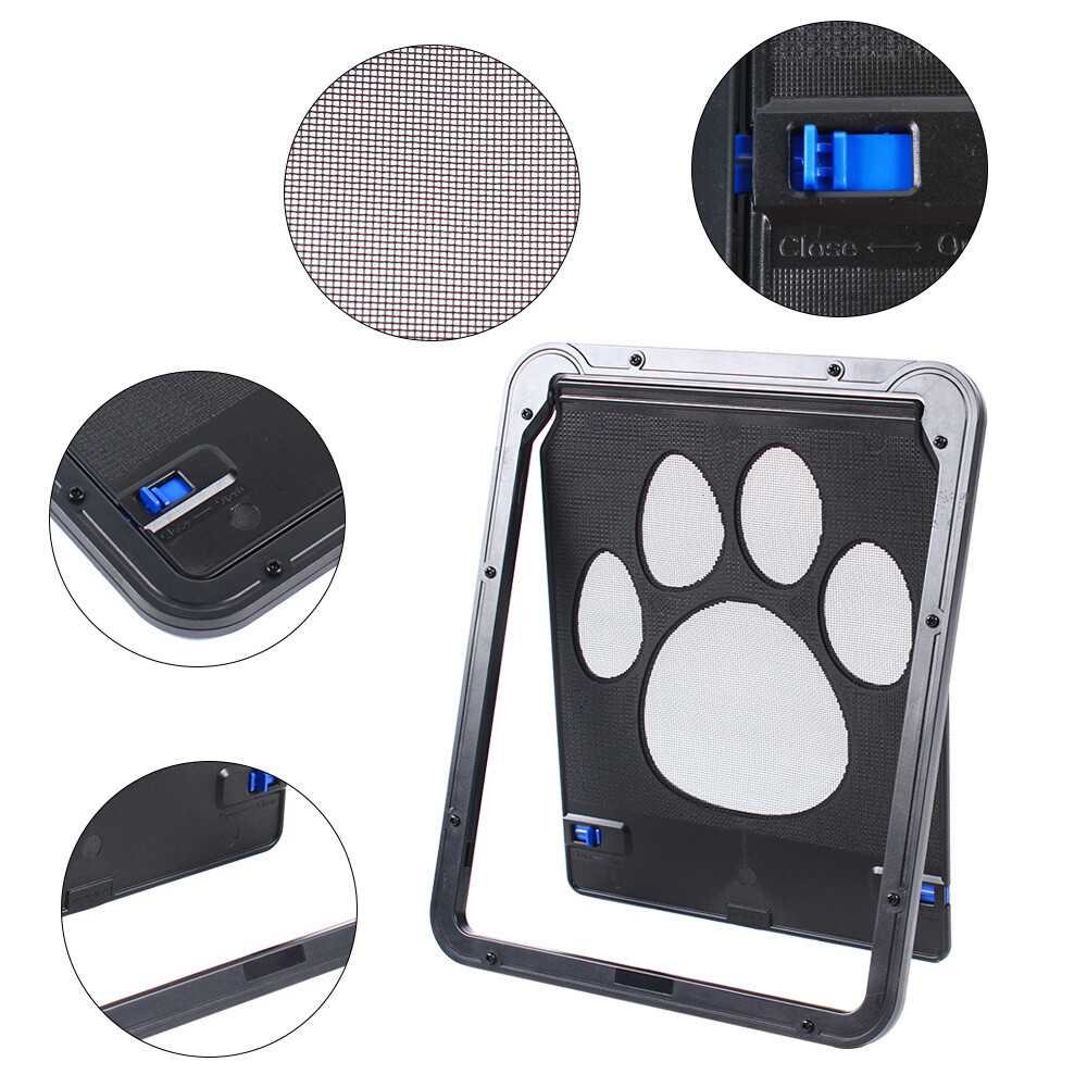 Pet Doors Dog Door for Screen Door Sliding Dogs Cat Animal Flap Door