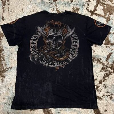 Affliction スカル　ポロシャツ Y2K Affliction スカル ポロシャツ Y2K - メルカリ