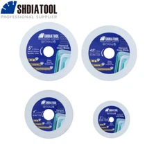 SHDIATOOL Vacuum Brazed Diamond Glass Cutting Disc 3"-5" for Jade Crystal Tile