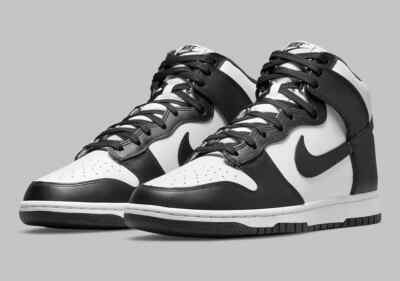 Nike Dunk High パンダ10 (US) 28㌢ Nike Dunk High Panda Black White (2021/2024) Size 10 US Authentic