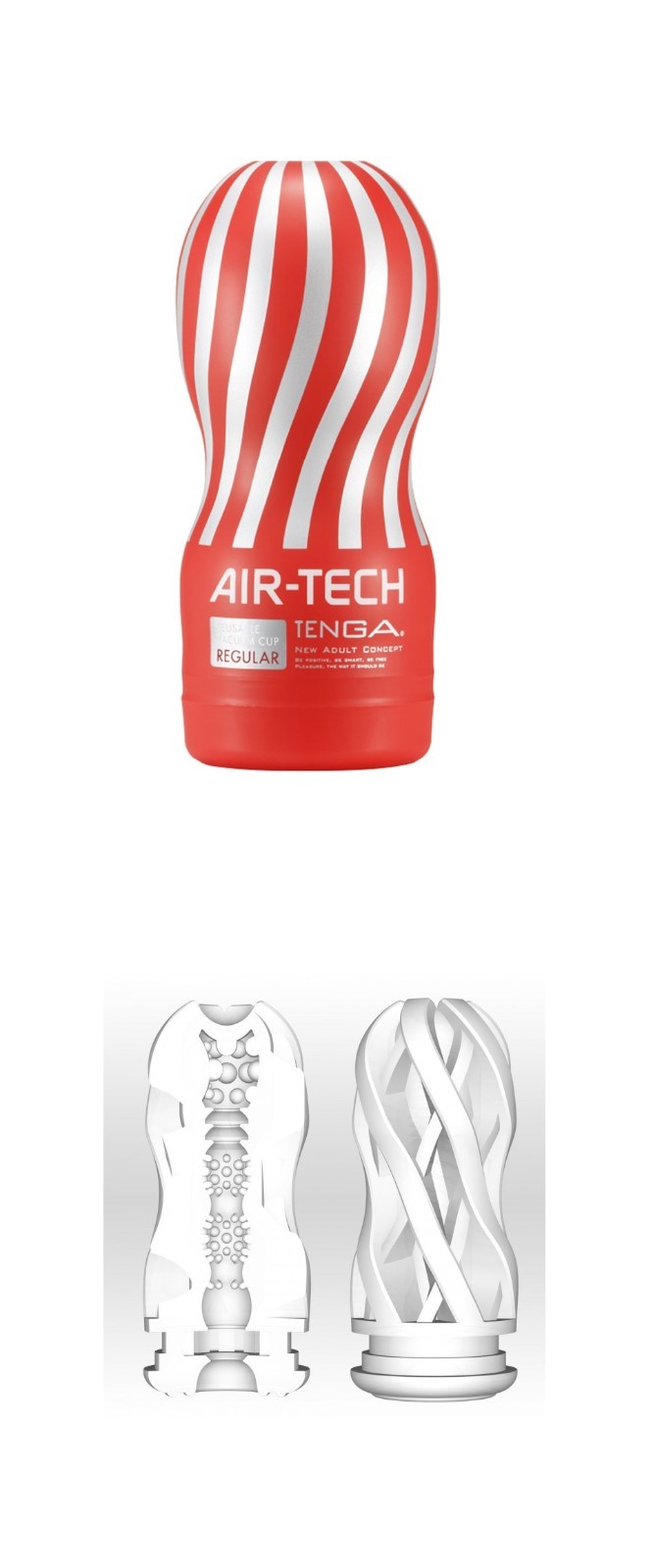 TENGA Air Tech Regular: Masturbatore Lavabile Sottovuoto per Uomo