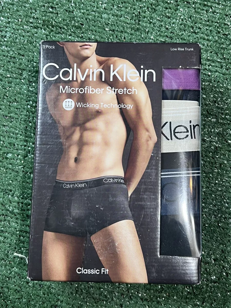 Boxer shorts Calvin Klein Microfiber Stretch-Low Rise Boxer 3-Pack