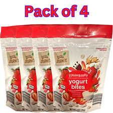 Yogurt Bites Strawberry, Freeze-Dried Baby Snack, Stage 3, No Preservatives, 4pk
