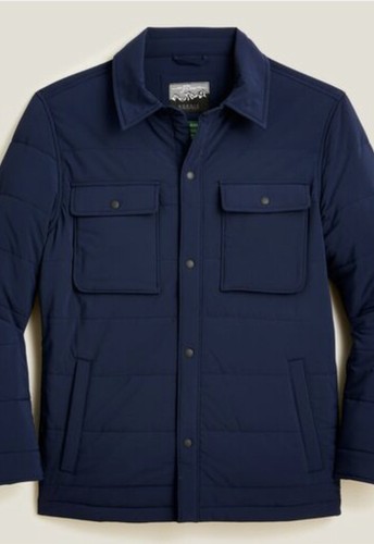 J CREW XL NORDIC PRIMALOFT SHIRT JACKET 