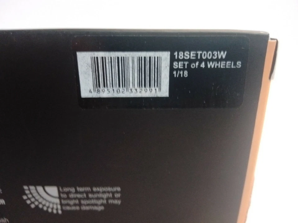Juego de 4 ruedas Ixo Alpina 1/18 18SET003W Foto 3 de 3