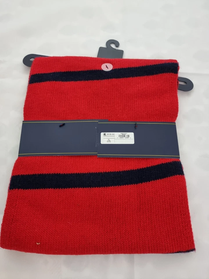 Polo Ralph Lauren Men's Jacquard Big Pony Hat Beanie Scarf Gift Set Color Red OS - Image 3 of 4