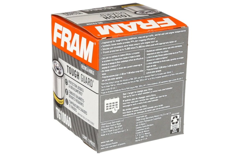 Oil Filter   Fram   TG10060 Foto 3 de 4
