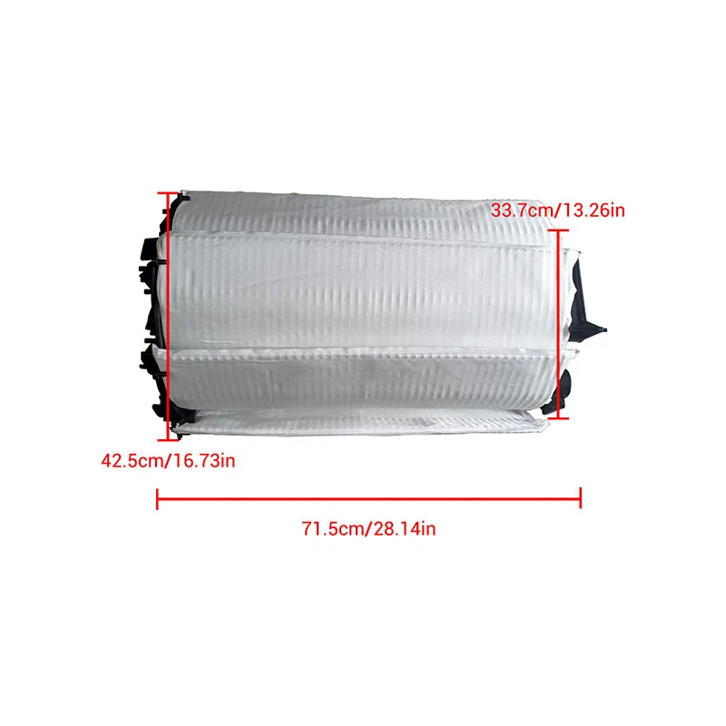 59023400 Conjunto completo de rejilla con purga de aire para FNS Plus 48 pies cuadrados D.E. Filtro Foto 3 de 4