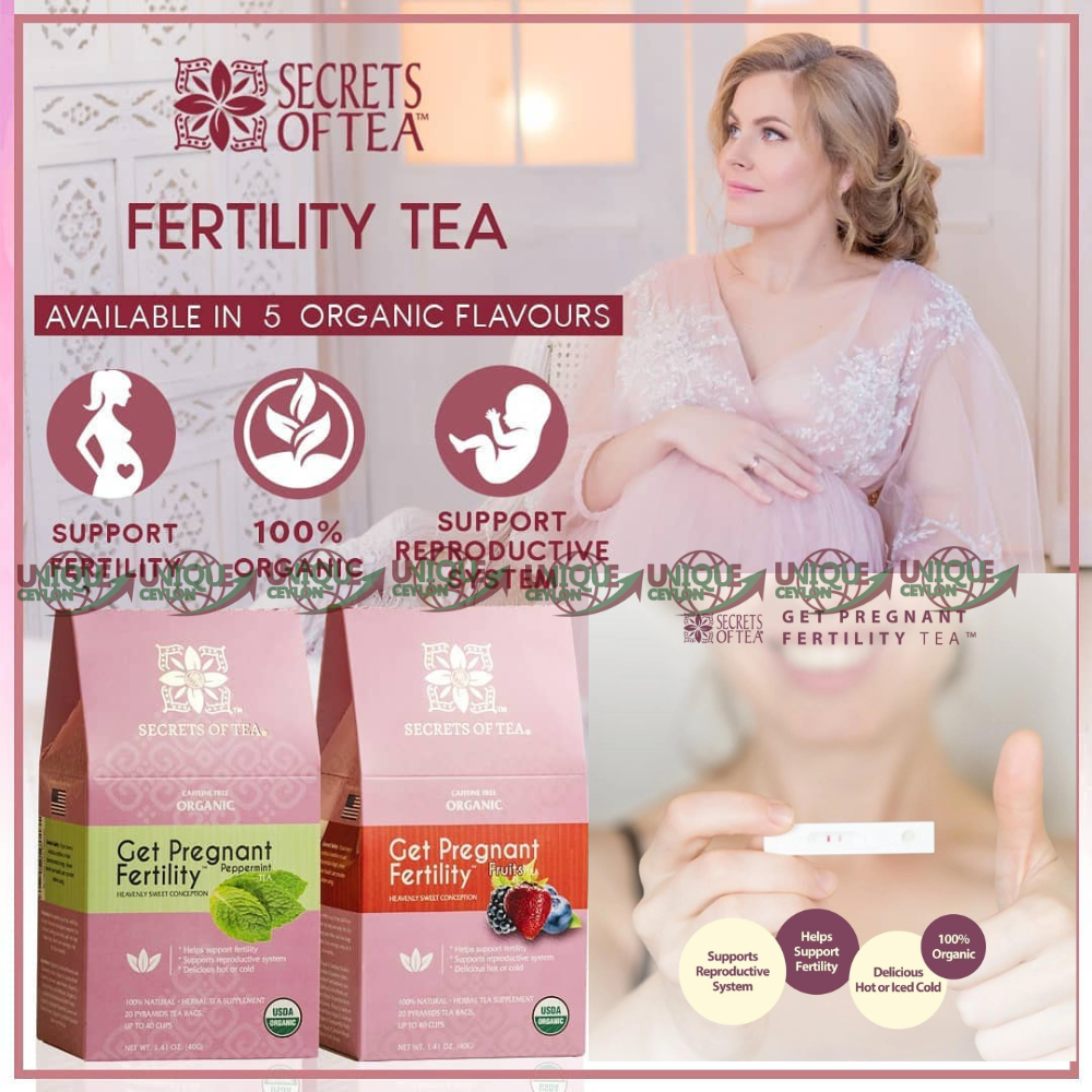 Secrets of Tea Get Pregnant Fast Fertility Getng pregnancy USDA Fruit