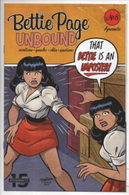 BETTIE PAGE UNBOUND #8 C, NM, Marques, 2019 V3, Betty, more in store
