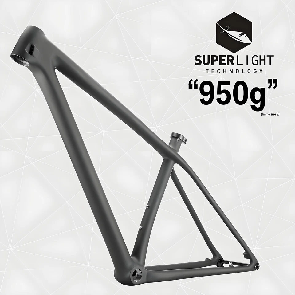 Airwolf T1100 Carbon MTB Hardtail Frame 29er Boost XC 148x12mm 950g Bike - image 4 of 4