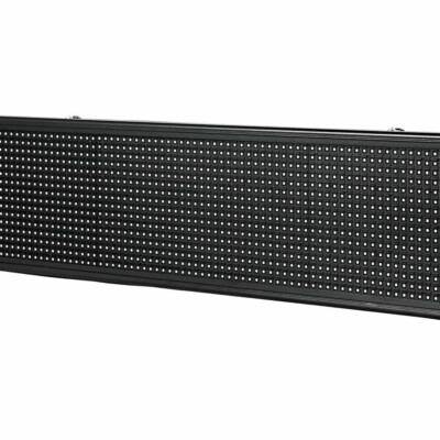 LED Sign 40'' X 8''  Scrolling Message Display Board 7 Color Programmable