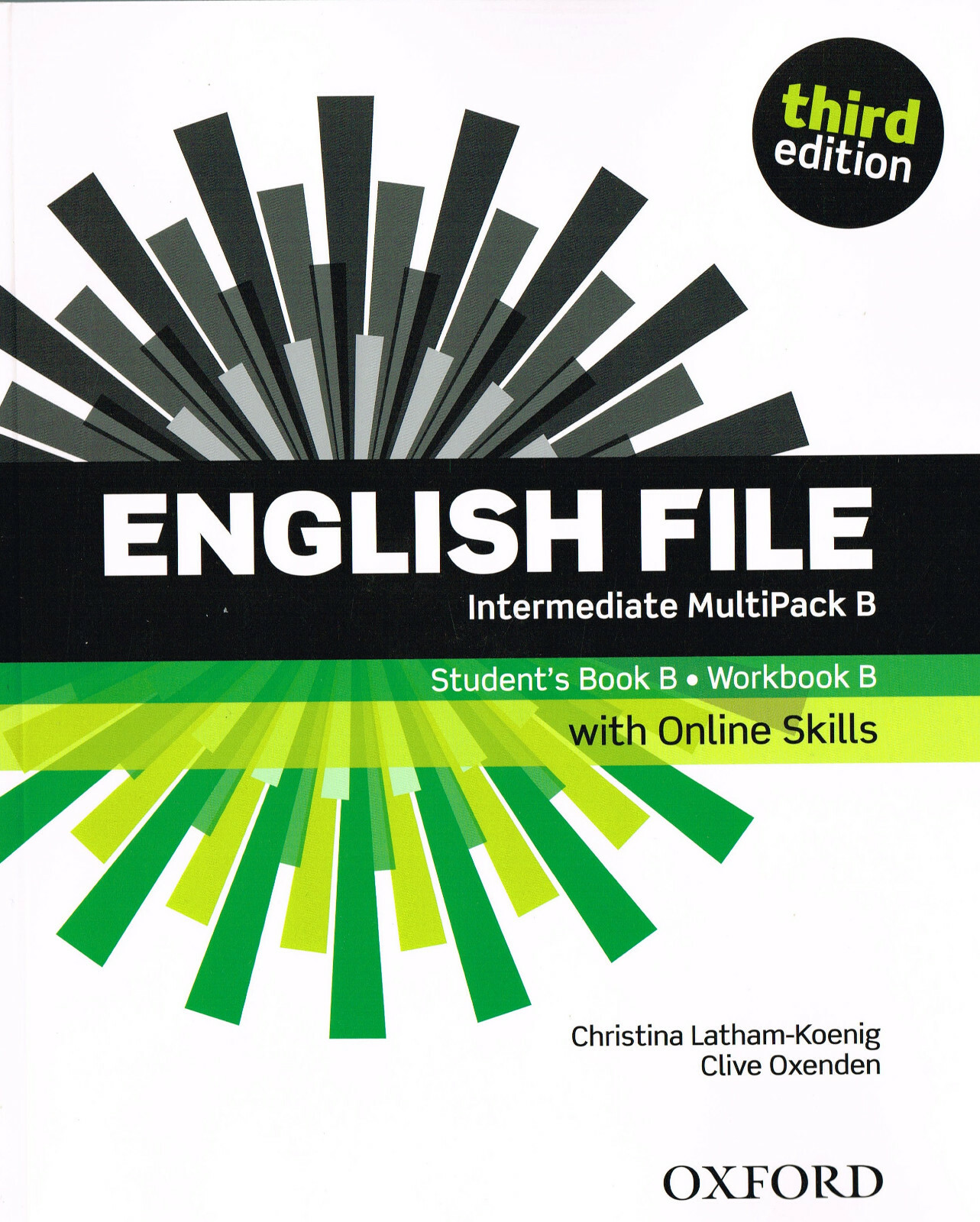 Oxford ENGLISH FILE Intermediate THIRD EDITION MultiPack B w Online Skills @NEW@