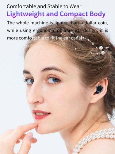 Bluetooth Wireless Earbuds Earphones Waterproof Sport Headphones in-Ear Headsets - Picture 66 of 99