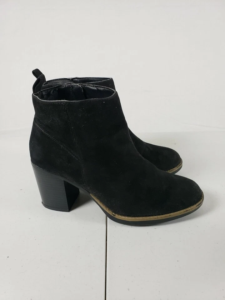 Botas negras de gamuza Sugar para mujer talla 6,5 Foto 3 de 4
