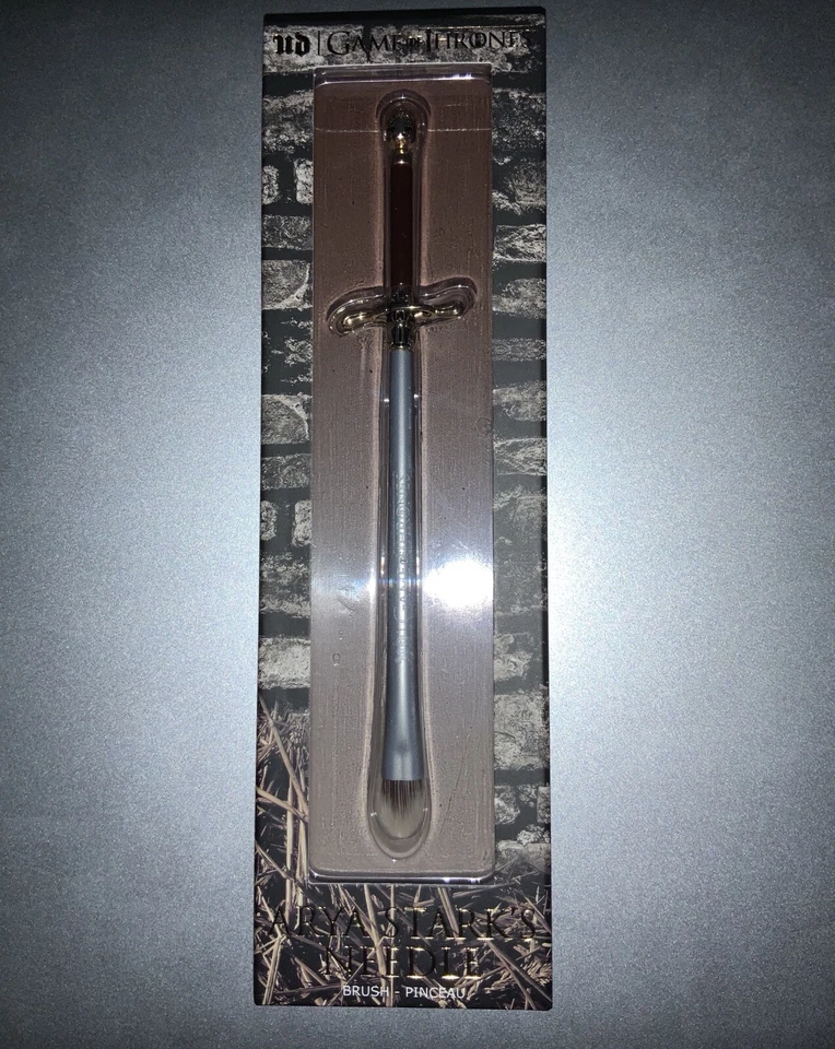 URBAN DECAY Aguja Plana Sombra de Ojos Cepillo Juego de Tronos - Auténtico Nuevo Foto 2 de 3