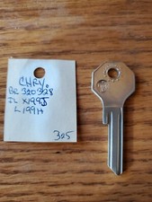 Key Blank For Chrysler Dodge - Desoto 1956 Plymouth 1956 To 1958 X1199j K653 Key Blank For Chrysler Dodge - Desoto 1956 Plymouth 1956 To 1958 X1199j K653
