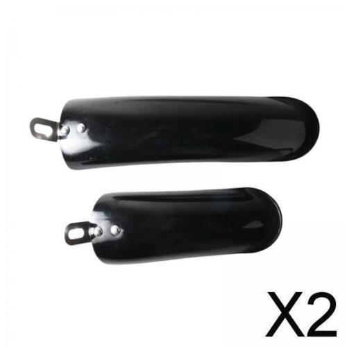 2x Premium Folding Bike Mudguard Set - Front & Rear Fenders for Enhanced Cycling - Picture 1 of 1